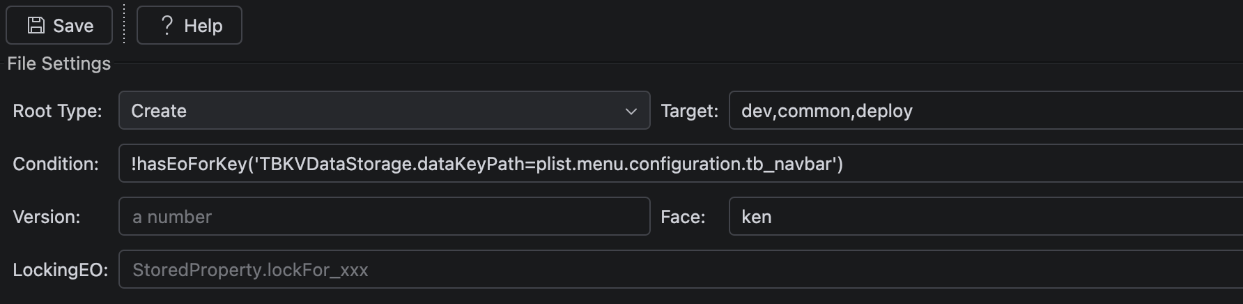 FileSettings